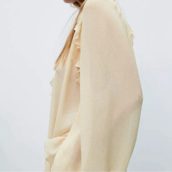 ZARA ruffled top - Picture 2 of 4